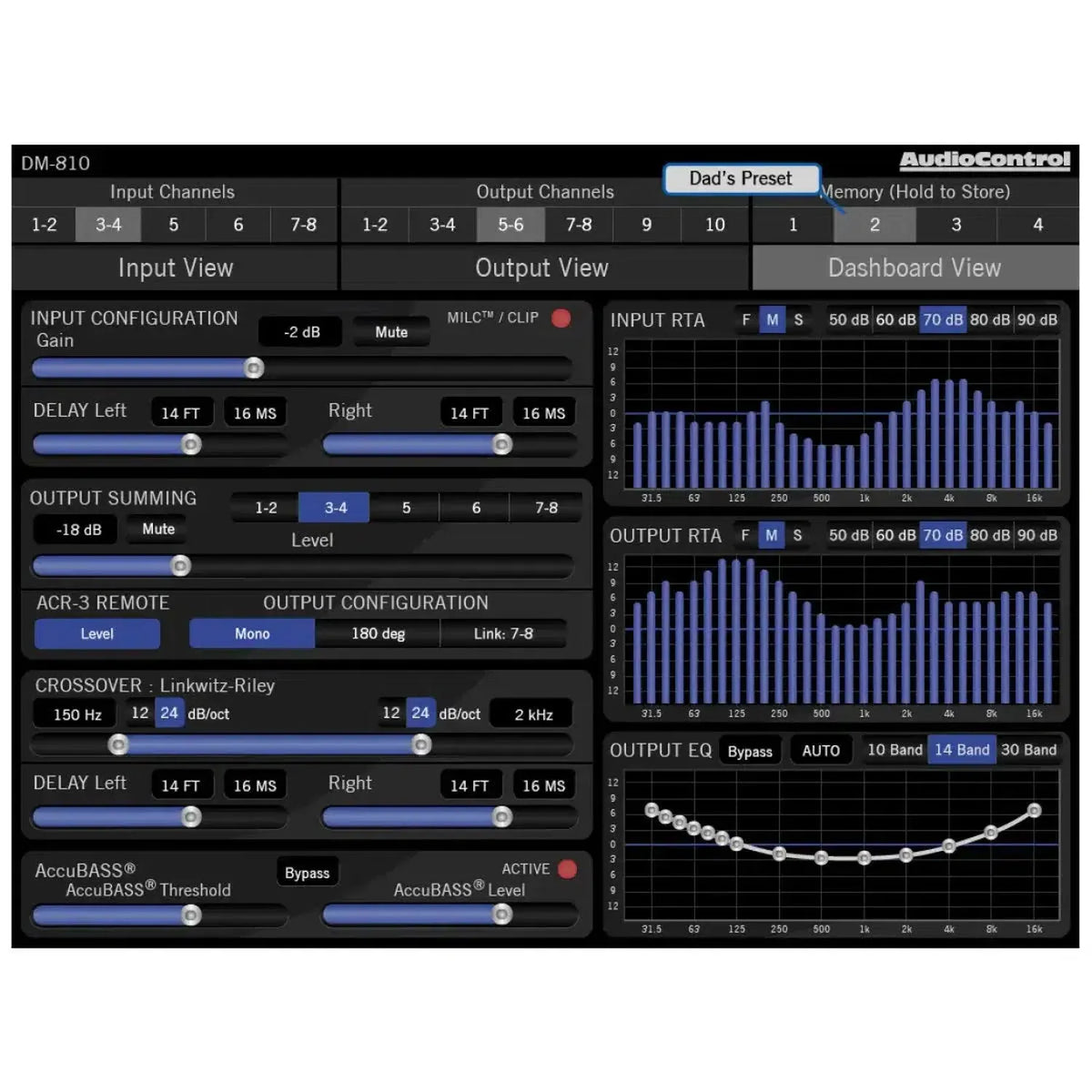 Audiocontrol-DM-810-10-Kanal DSP-masori-kaufen