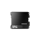 Processore audio per auto Audiocontrol EPIC500 nero con testo e connessioni laterali argentate, su sfondo bianco.
