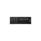Vista posteriore dellamplificatore audio Audiocontrol EPIC500 che mostra le porte di ingresso/uscita, le manopole di controllo, gli interruttori e i connettori etichettati.