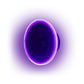 The DD Audio LED RGB Light Ring 6.5″ speaker glows purple, set on a white background with a soft purple aura.