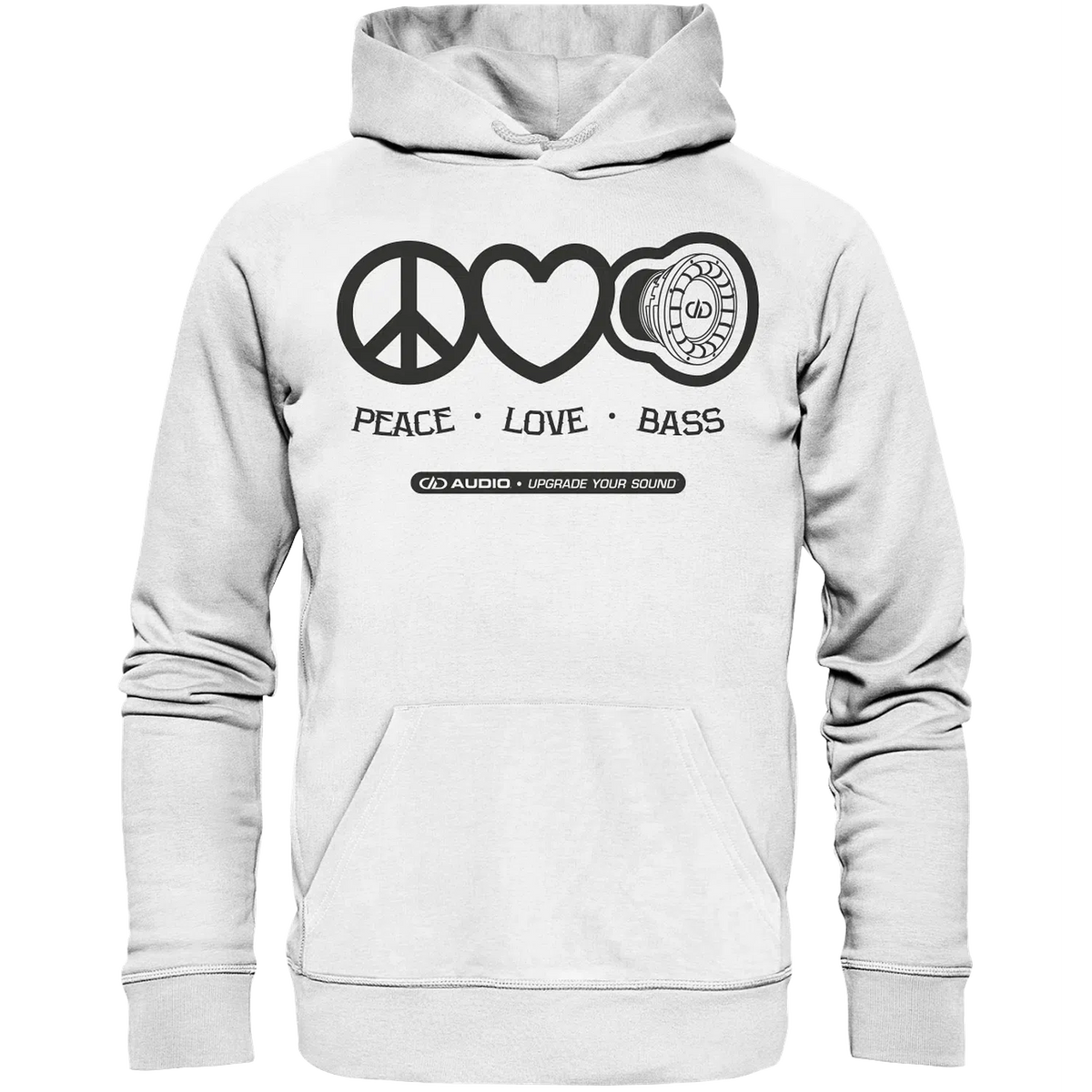 DD Audio-Peace love bass Hoodie-Hoodie-masori-kaufen