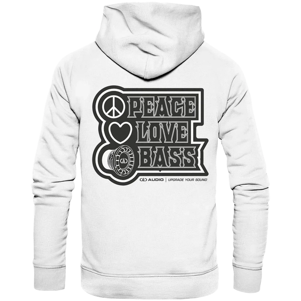 DD Audio-Peace love bass Hoodie-Hoodie-masori-kaufen