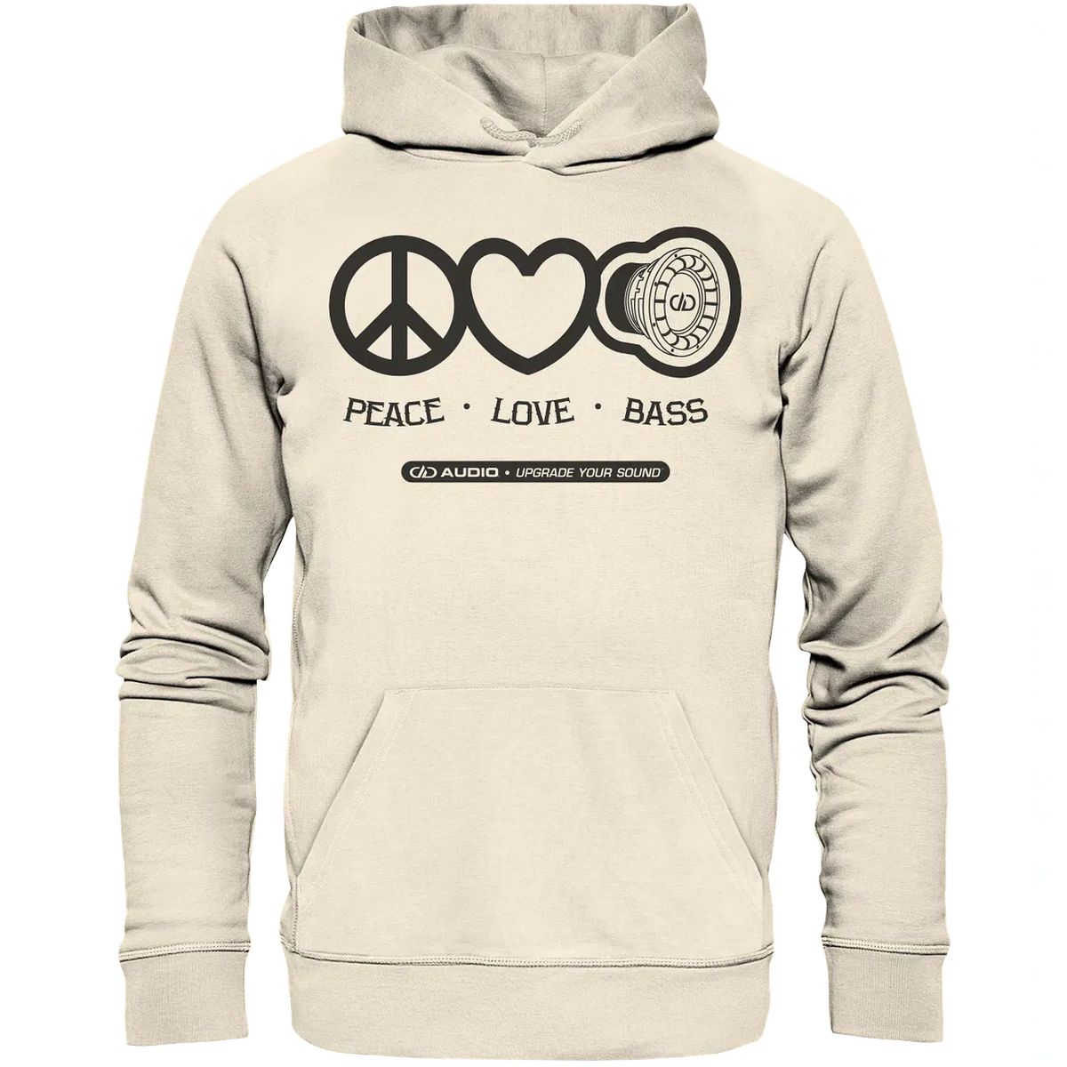 DD Audio-Peace love bass Hoodie-Hoodie-masori-kaufen