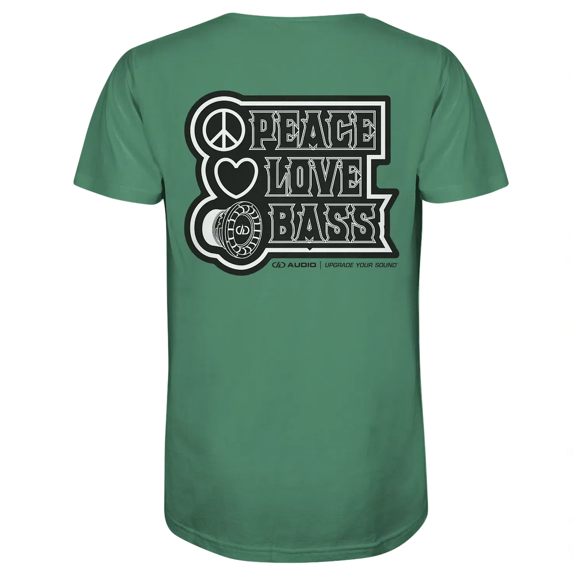 DD Audio-Peace love bass Shirt-T-Shirt-masori-kaufen