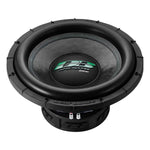 Le Deaf Bonce Apocalypse DB-SA 305 est un subwoofer noir de 15 avec un logo vert/argent, 2000W RMS, un entourage robuste et des bornes de câblage exposées.