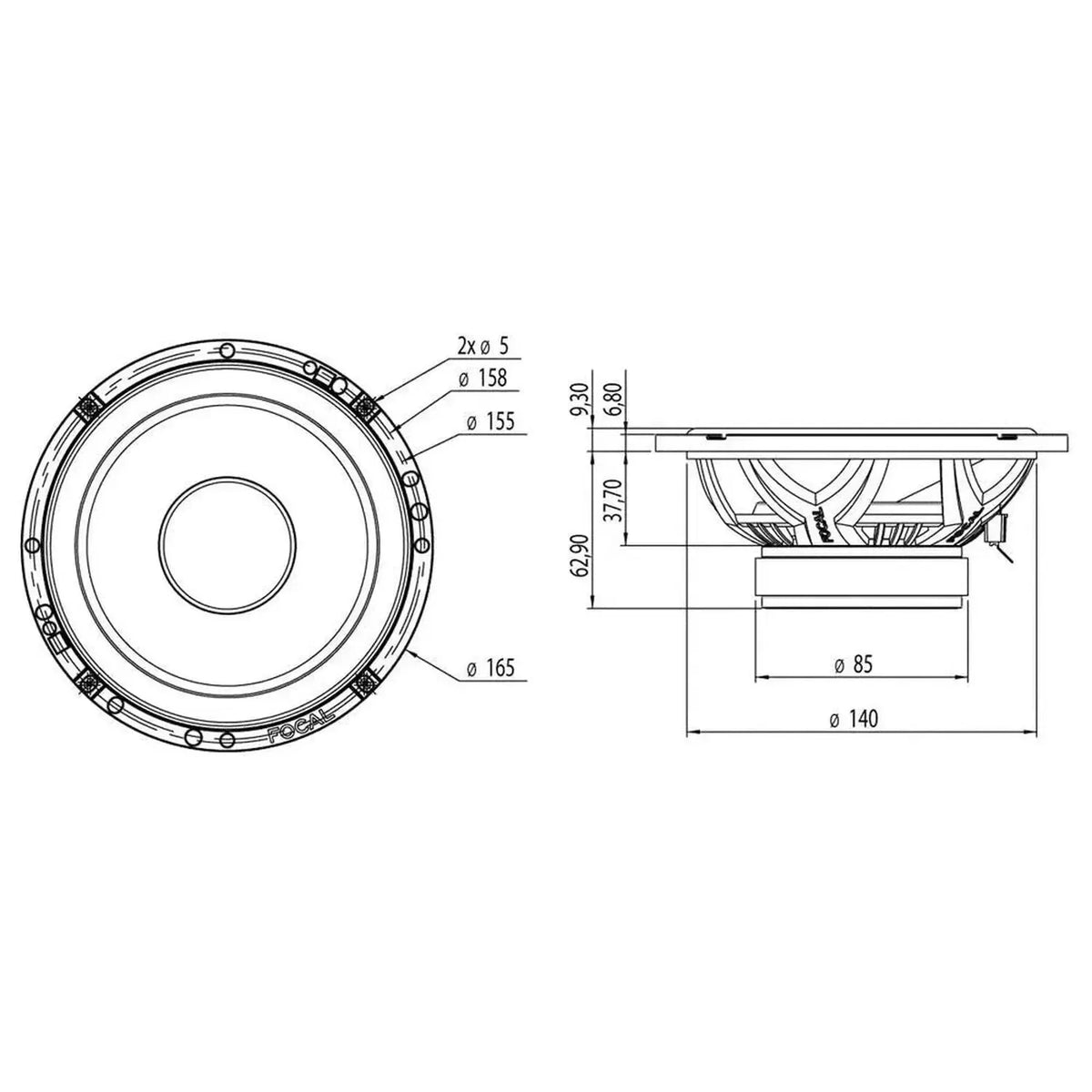Focal-Access 165AS3-6.5" (16,5cm) Lautsprecherset-masori-kaufen