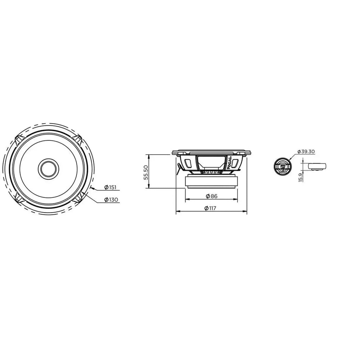 Focal-Auditor ASE130-5" (13cm) Lautsprecherset-masori-kaufen
