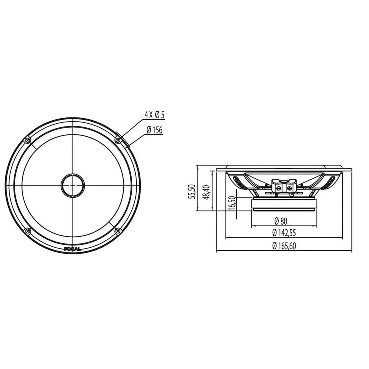 Focal-Universal ISU165-6.5" (16,5cm) Lautsprecherset-masori-kaufen