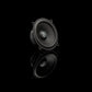 A single Gladen Beta 130.2 faces forward on a black background, its reflection below hinting at its 2-way component system design.