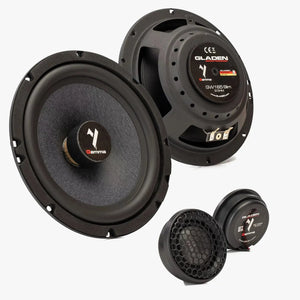 Gladen-Gamma 165.2 Slim-6.5" (16,5cm) Lautsprecherset-masori-kaufen