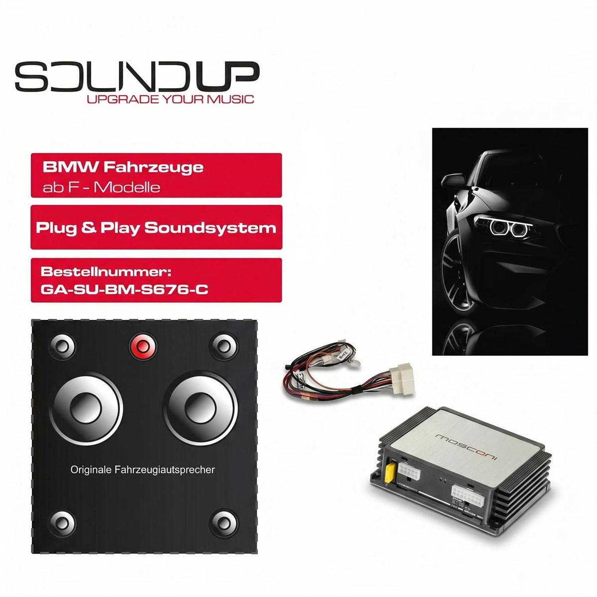 Gladen-Sound Up BM S676-BMW-Komplettset-masori-kaufen