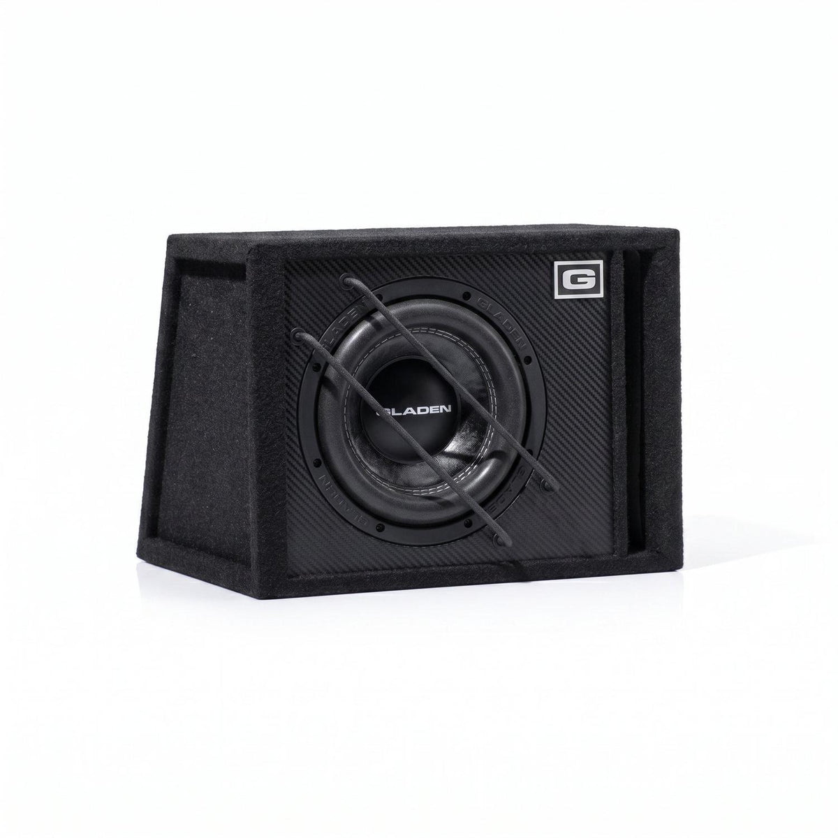 Gladen-SQX 08 VB-8" (20cm) Gehäusesubwoofer-masori-kaufen