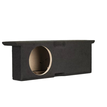 Il subwoofer Gladen Subbox-EV, di colore nero, presenta un ampio foro che lascia intravedere linterno: ideale per lAero Silent Pro Dämmung e per garantire le massime prestazioni in termini di Fahrzeug Lärmschutz.