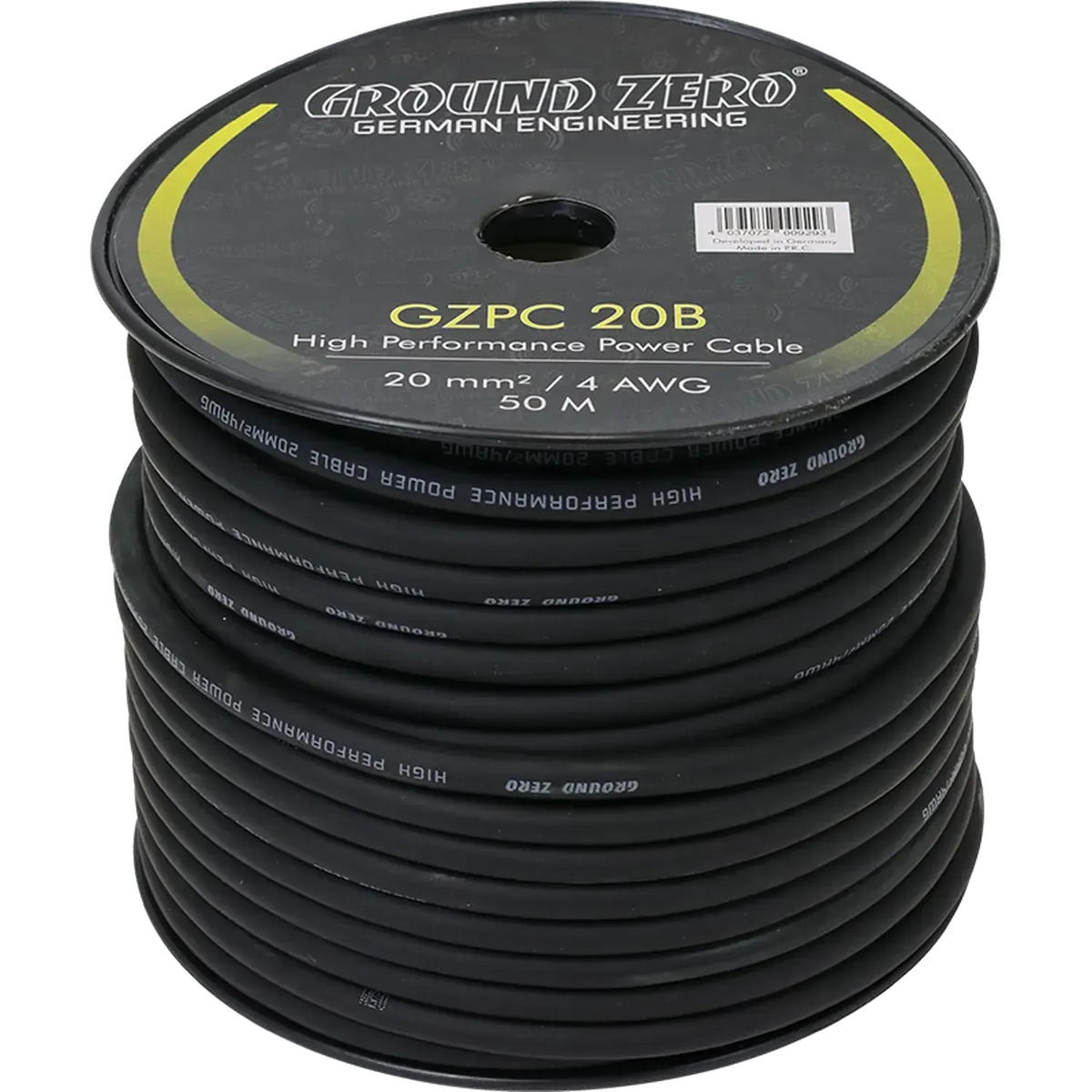 Ground Zero-GZPC 20B/GZPC 20Y Meterware-20mm² Stromkabel-masori-kaufen