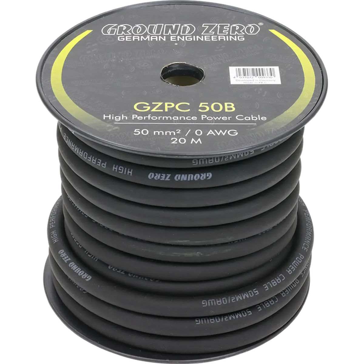 Ground Zero-GZPC 50B/GZPC 50Y Meterware-50mm² Stromkabel-masori-kaufen