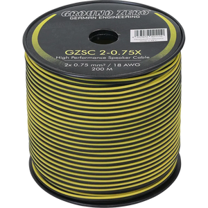 Ground Zero-GZSC 2-0.75X-2x0,75mm² Lautsprecherkabel-masori-kaufen