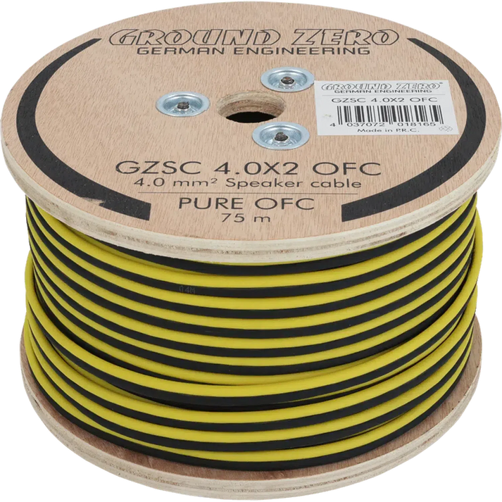 Ground Zero-GZSC 4.0X2 OFC-2x4mm² Lautsprecherkabel-masori-kaufen