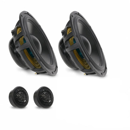 Ground Zero-Uranium GZUC 165.2SQ-ACT-6.5" (16,5cm) Lautsprecherset-masori-kaufen