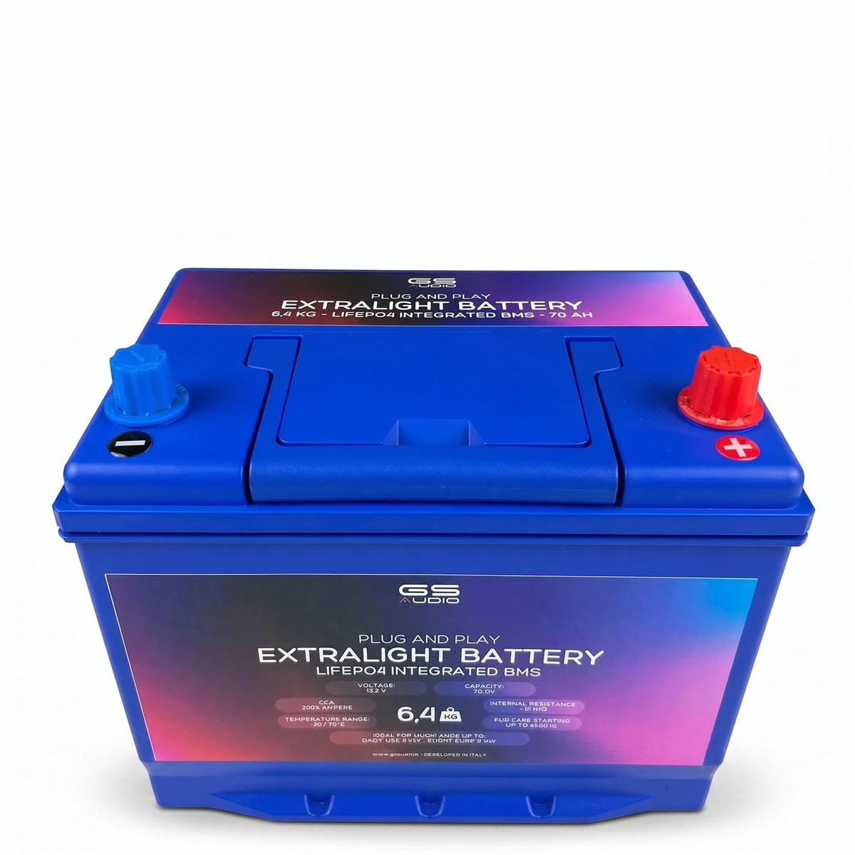 GS Audio-LifePo4 13,2V Extra light 70Ah - LiFePO4-Lithium - LiFePO4-masori-kaufen