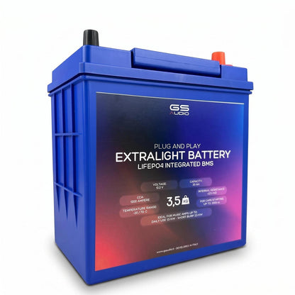 GS Audio-Mini ISO LifePo4 13,2V Extra light 30Ah - LiFePO4-Lithium - LiFePO4-masori-kaufen