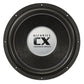 Le subwoofer noir Hifonics Colossus CX15D2 15 délivre 4500W RMS et présente un centre argenté avec le nom de la marque et de la série.