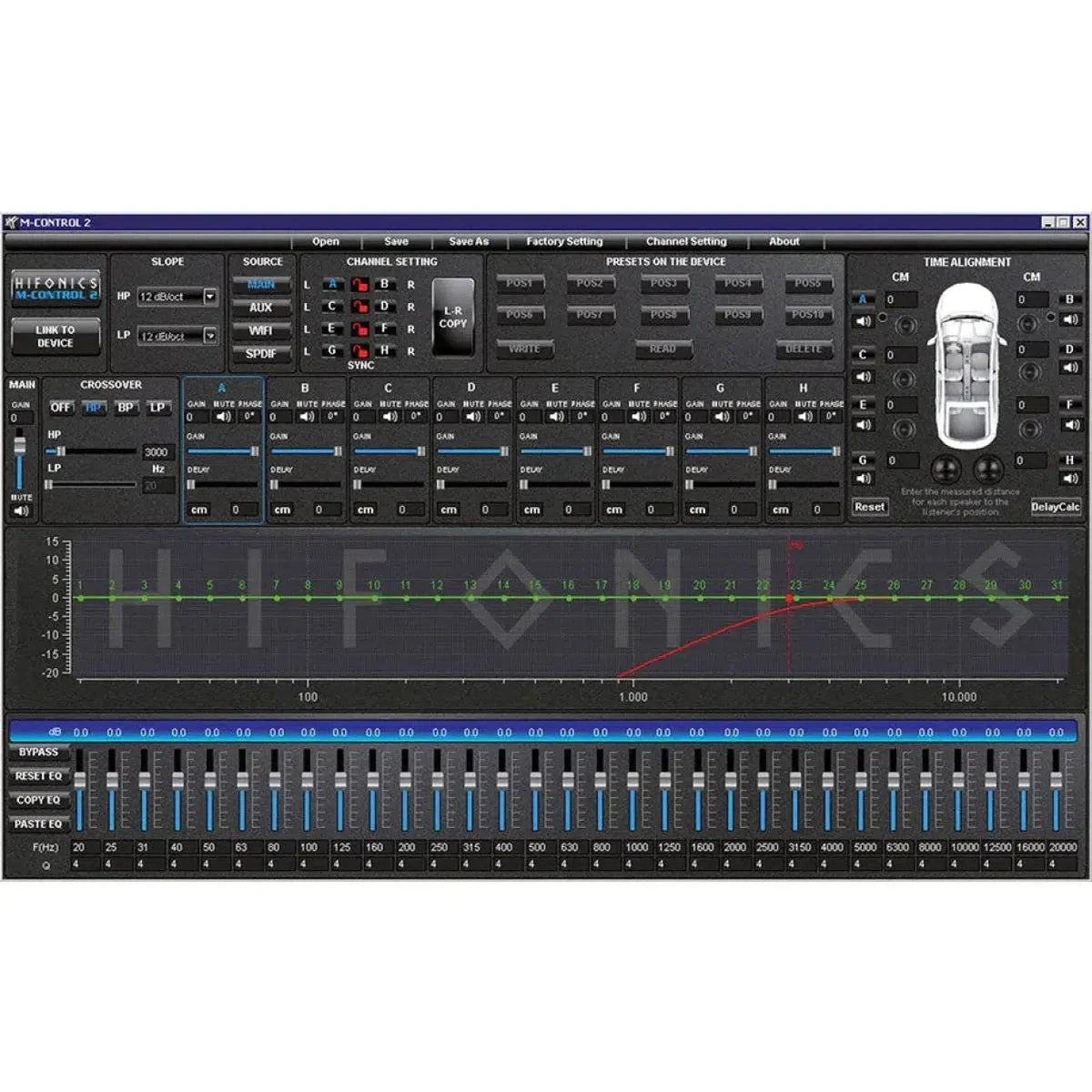 Hifonics-Thor TRX-5005DSP-5-Kanal DSP-Verstärker-masori-kaufen