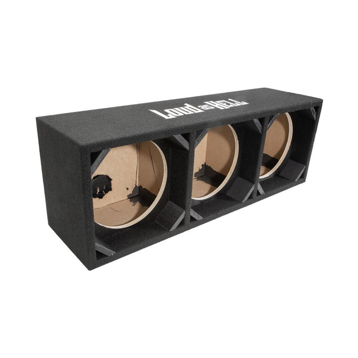 Loud as Hell-3x12 Zoll Kick Black-12" (30cm) Lautsprechergehäuse-masori-kaufen