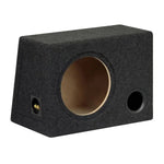 Il Masori B1035 è un box per subwoofer in MDF nero da 10 con moquette, volume di 35L, porta circolare e coppa terminale per facilitare il cablaggio.