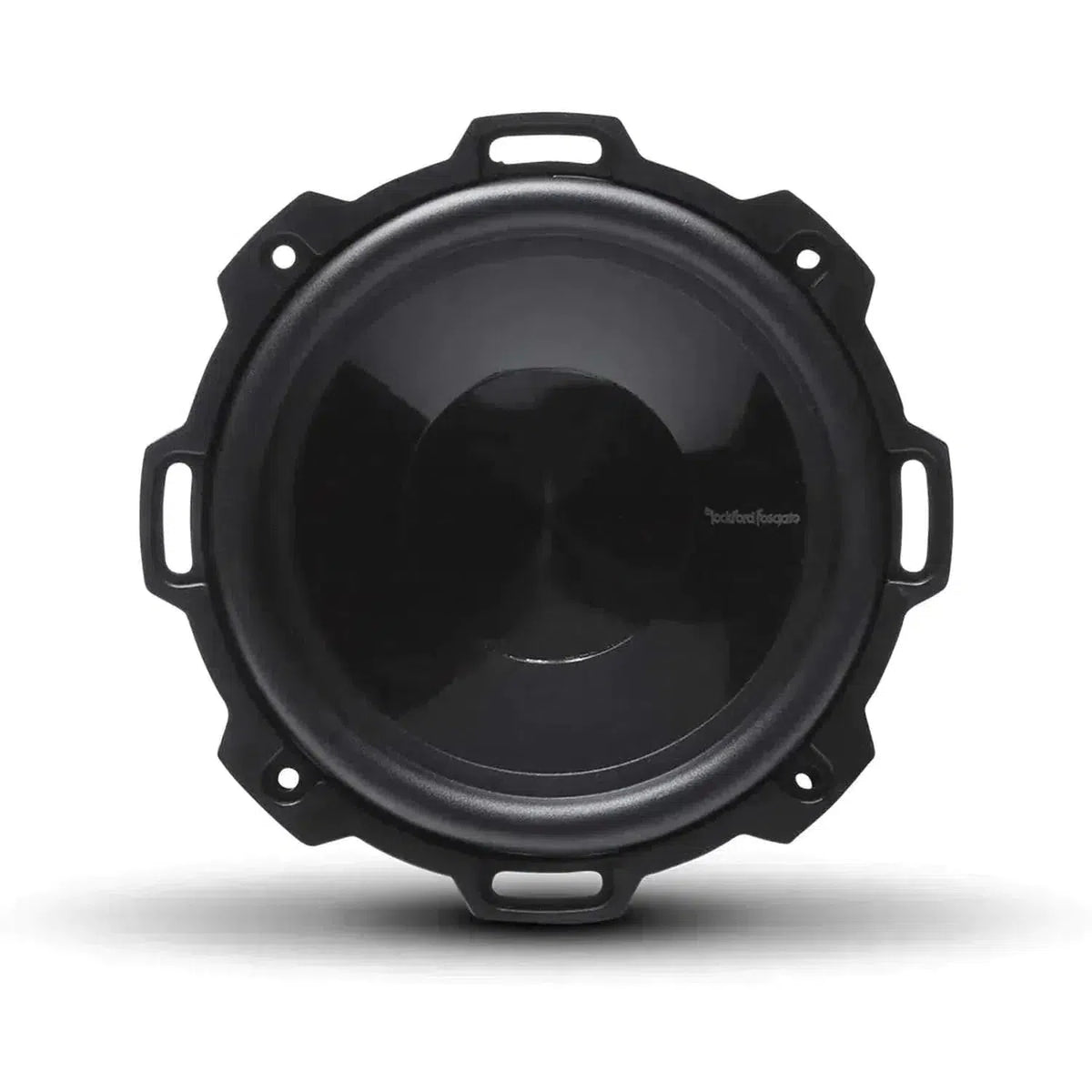 Il Rockford Fosgate Power T152-S è un subwoofer rotondo nero da 5 pollici con centro lucido e quattro fori di montaggio, su sfondo bianco.
