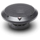 Il Rockford Fosgate Power T152-S è un diffusore audio per auto rotondo di colore nero con griglia a rete, tre viti di montaggio e un logo centrale bianco e rosso.