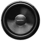 Une vue de dessus du caisson de basses Rockford Fosgate Power T3S2-19 / T3S1-19 montre son cône noir et son centre métallique ; ce modèle de 18 pouces délivre une puissance impressionnante de 3000 Watt RMS.