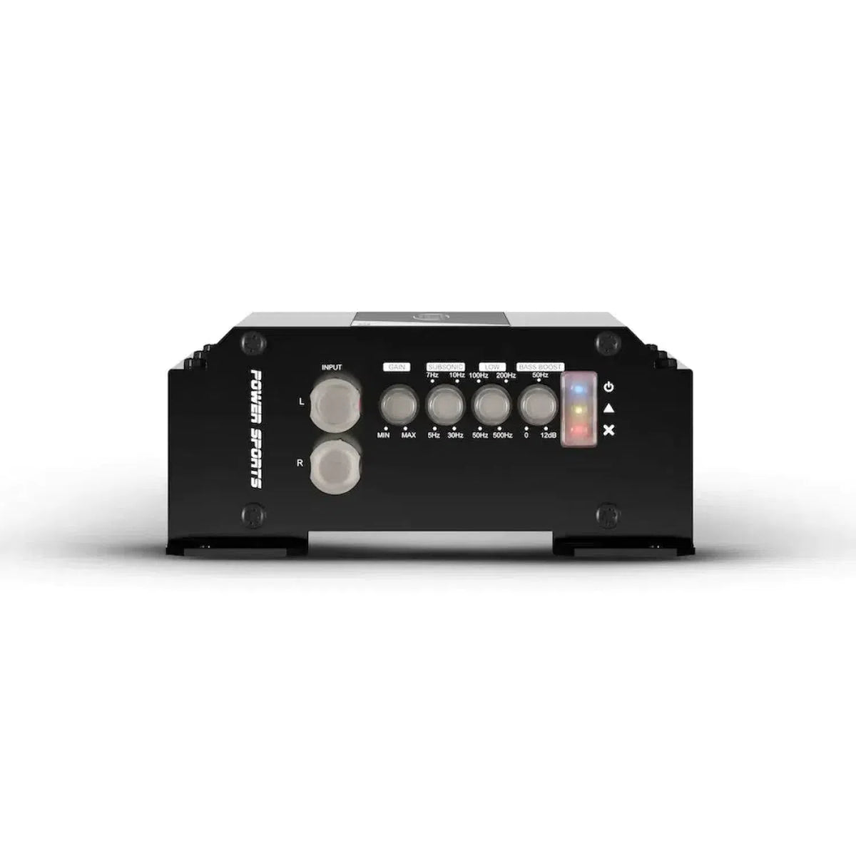 Il Soundigital 800.1 EVOPS è un amplificatore audio per auto di colore nero con controlli sul pannello frontale, uscita a 800 WRMS e design a 1 canale 1-Kanal.