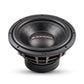 El subwoofer Vibe Blackdeath 12v3 lleva la inscripción «BLACKDEATH» en rojo y blanco en el cono, ofrece una potencia de 1500 W RMS y se muestra sobre un fondo blanco.